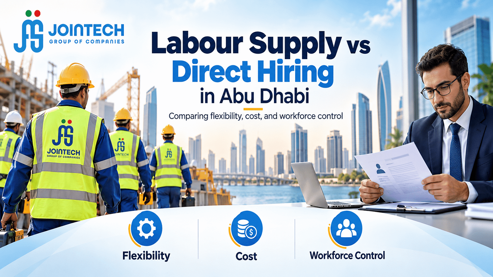 Labour supply vs direct hiring in Abu Dhabi